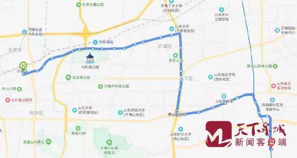 济南brt5公交路线（济南brt5路公交车路线）-图2