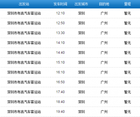 深圳到广州公交路线（深圳至广州汽车时刻表）-图2