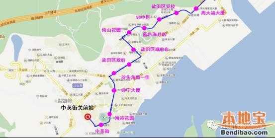 深圳盐田387路公交路线（深圳盐田387路公交路线查询）-图1