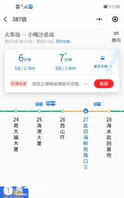 深圳盐田387路公交路线（深圳盐田387路公交路线查询）-图3