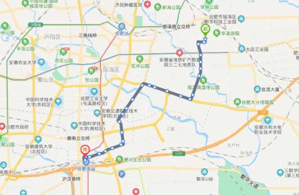 合肥七里桥公交路线（合肥七里桥公交路线查询）-图2