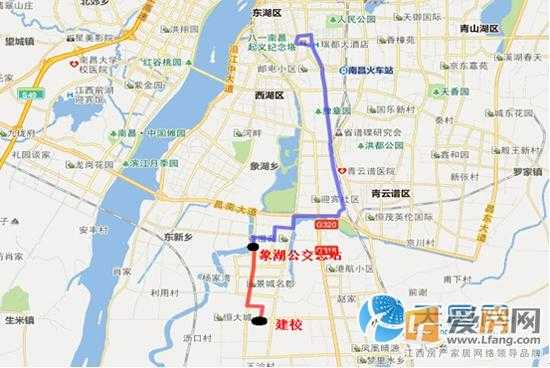 南昌308公交路线（南昌公交38路线路图）-图3