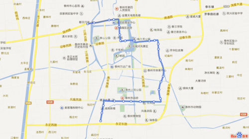 泰州k6路线公交路线（泰州k5公交车路线）-图1