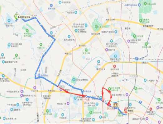 成都650公交路线（成都650公交车线路图）-图3