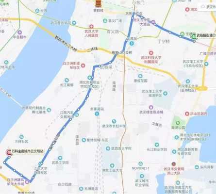 750武汉公交路线图（武汉公交车750路线图）-图1