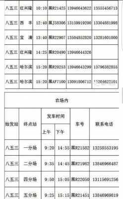 虎林线公交路线时间（虎林公交车时间表）-图3