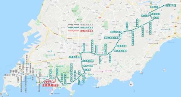 青岛市区公交路线图（青岛市区公交车路线图）-图3