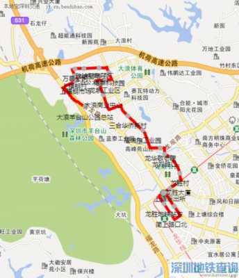 深圳m230公交路线（m230深圳公交车路线图）-图2