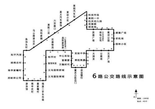 莱阳六路车公交路线（莱阳六路车最新路线）-图2