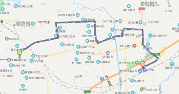 肥东359公交路线（肥东359路线图）-图1