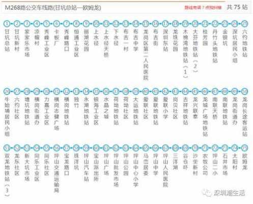 深圳34快线公交路线（深圳34快线公交路线图）-图2