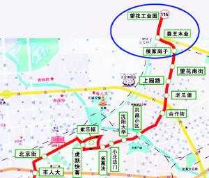 长春115公交路线（长春115公交路线途经线路表）-图2