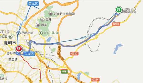 昆明机场公交路线（昆明机场公交路线查询）-图1