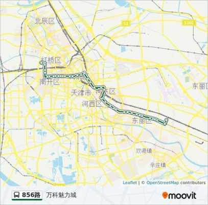 天津市856路公交路线（天津市856公交车站的路线）-图1