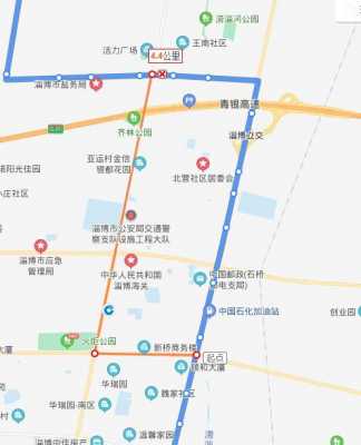 张店广电大厦公交路线（张店广电大厦公交路线图）-图1