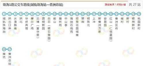 到前山公交路线（前山总站）-图1