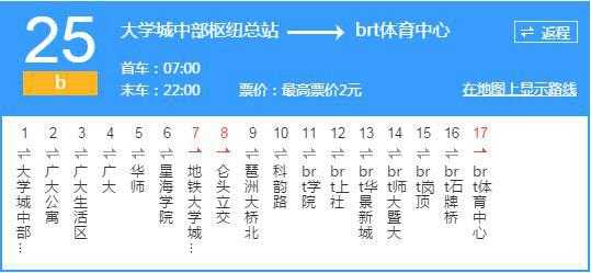 b25公交路线站点（b235路公交车路线）-图1