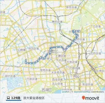 杭州市129公交路线（杭州1229m路公交车路线）-图1