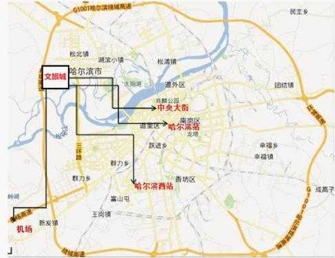 哈尔滨万达茂公交路线（哈尔滨万达广场怎么走）-图2