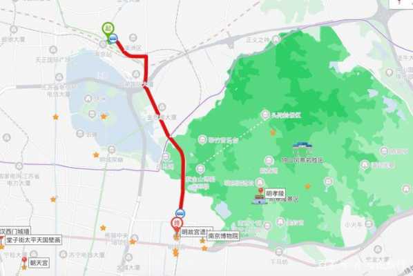 南京明故宫路公交路线（南京明故宫附近的公交站）-图2