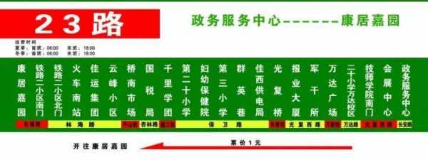 二十三路公交路线遵义（二十三路公交路线遵义站点）-图3