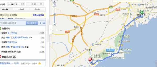 北戴河牛头崖公交路线（北戴河牛头崖公交路线）-图1