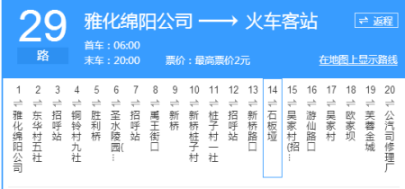 绵阳35路公交路线（绵阳35路车公交路线图）-图2