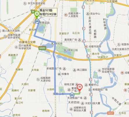 成都少陵路西公交路线（成都市少陵路88号）-图3