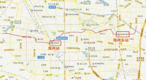 郑州东城际公交路线图（郑州东城际列车怎么坐,在哪坐）-图1