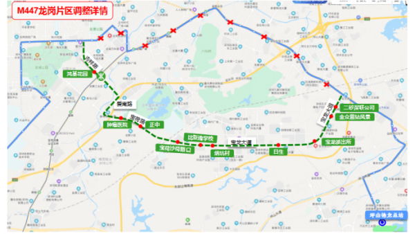 深圳龙岗夜路公交路线（深圳龙岗夜路公交路线图）-图1