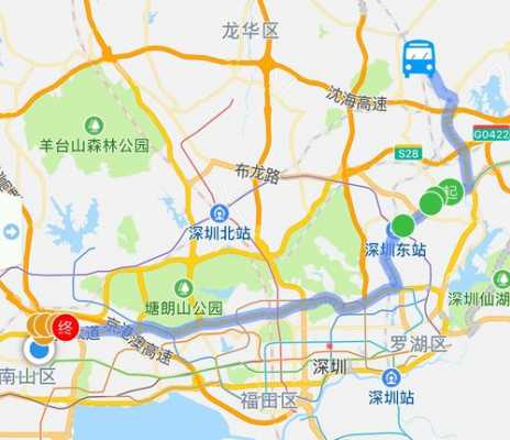 深圳361公交路线（深圳361公交车站的路）-图2