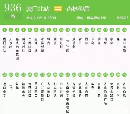 厦门792公交路线（厦门792路时刻表）-图2