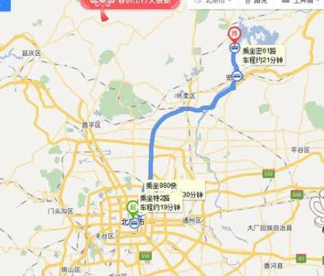 密云区7路公交路线（密云七路公交车路线图）-图2