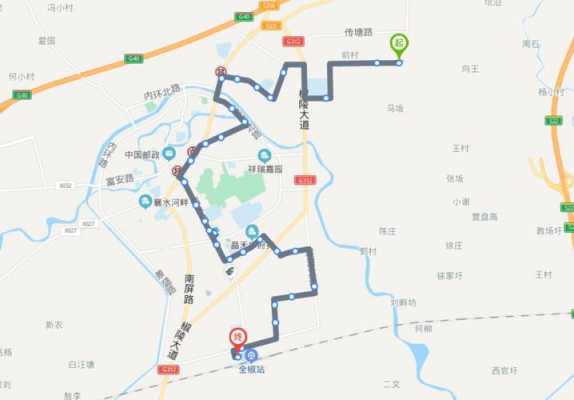 全椒七路公交路线（全椒七路公交车）-图1