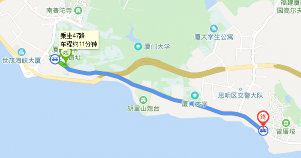 去厦门大学公交路线（去厦门大学公交路线怎么走）-图1